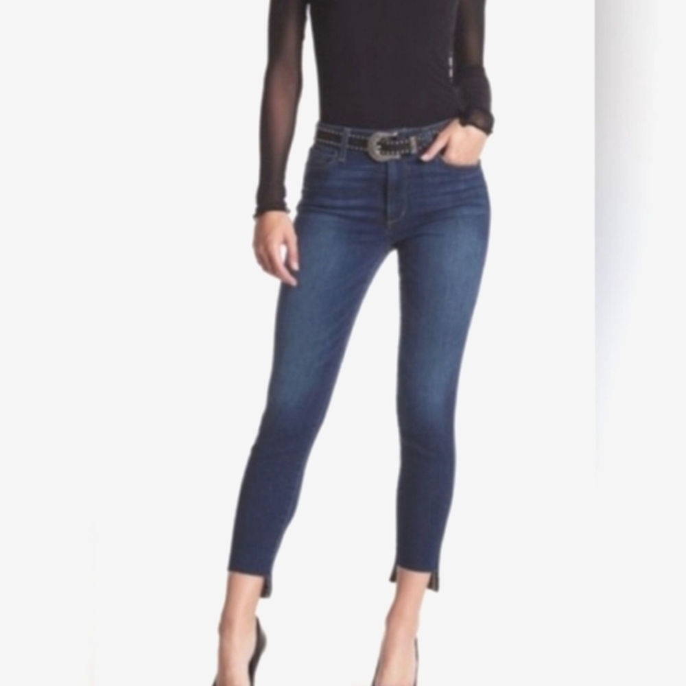 JOE'S Emmy Decontructed High-Rise Skinny Ankle Jean